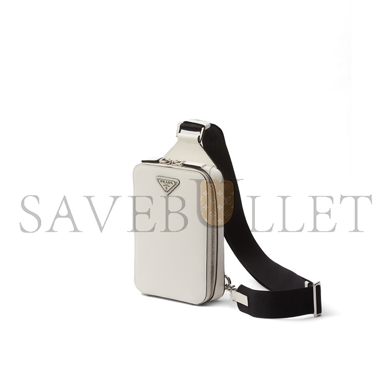 PRADA BRIQUE SAFFIANO LEATHER BAG 2VZ106 (20*14*4cm) PRADA BRIQUE SAFFIANO LEATHER BAG 2VZ106 (20*14*4cm)